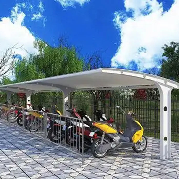 安泽县膜结构电动车棚